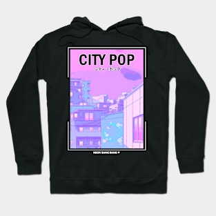 1980s Pastel Vaporwave City Pop Hoodie